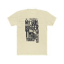 Load image into Gallery viewer, Men's "My Gun Is Bigger" Cotton Crew Tee
