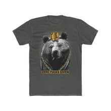 Load image into Gallery viewer, Men's "Zero Fu*ks Given" Cotton Crew Tee