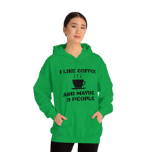 Load image into Gallery viewer, "I Like Coffee" Unisex Heavy Blend™ Hooded Sweatshirt