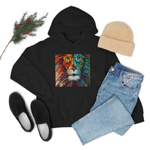 Load image into Gallery viewer, "Abstract Lion" Unisex Heavy Blend™ Hooded Sweatshirt