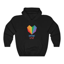 Load image into Gallery viewer, "Support Love" Unisex Heavy Blend™ Hooded Sweatshirt