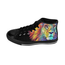 Load image into Gallery viewer, Men's Colorful Lion High-top Sneakers