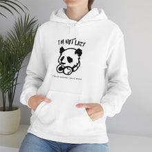 Load image into Gallery viewer, "Not Lazy Panda" Unisex Heavy Blend™ Hooded Sweatshirt