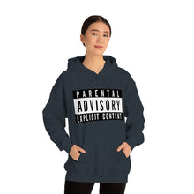 Load image into Gallery viewer, "Parental Advisory" Unisex Heavy Blend™ Hooded Sweatshirt
