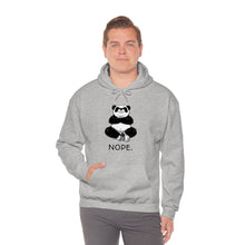 Load image into Gallery viewer, "Panda Nope" Unisex Heavy Blend™ Hooded Sweatshirt
