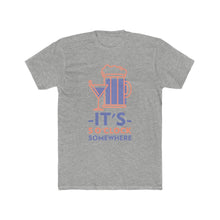 Load image into Gallery viewer, Men's "It's 5 O'Clock Somewhere" Cotton Crew Tee