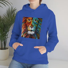 Load image into Gallery viewer, "Abstract Lion" Unisex Heavy Blend™ Hooded Sweatshirt