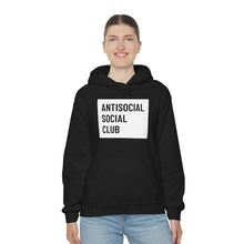 Load image into Gallery viewer, "Antisocial Social Club" Unisex Heavy Blend™ Hooded Sweatshirt