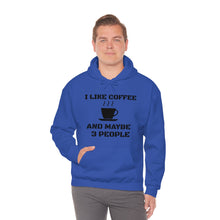 Load image into Gallery viewer, "I Like Coffee" Unisex Heavy Blend™ Hooded Sweatshirt