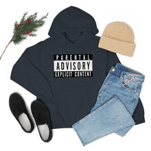 Load image into Gallery viewer, "Parental Advisory" Unisex Heavy Blend™ Hooded Sweatshirt