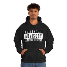 Load image into Gallery viewer, "Parental Advisory" Unisex Heavy Blend™ Hooded Sweatshirt