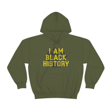 Load image into Gallery viewer, "I Am Black History" Unisex Heavy Blend™ Hooded Sweatshirt