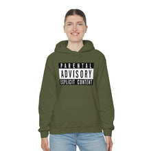 Load image into Gallery viewer, "Parental Advisory" Unisex Heavy Blend™ Hooded Sweatshirt