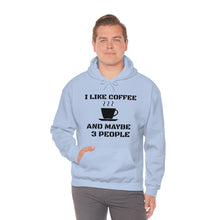 Load image into Gallery viewer, "I Like Coffee" Unisex Heavy Blend™ Hooded Sweatshirt