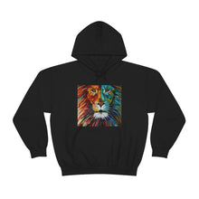 Load image into Gallery viewer, "Abstract Lion" Unisex Heavy Blend™ Hooded Sweatshirt