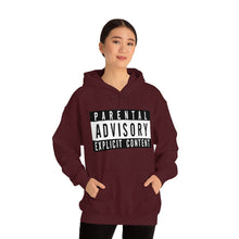 Load image into Gallery viewer, "Parental Advisory" Unisex Heavy Blend™ Hooded Sweatshirt