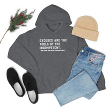 Load image into Gallery viewer, "Excuses" Unisex Heavy Blend™ Hooded Sweatshirt