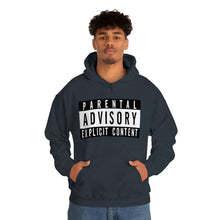 Load image into Gallery viewer, "Parental Advisory" Unisex Heavy Blend™ Hooded Sweatshirt