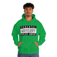 Load image into Gallery viewer, "Parental Advisory" Unisex Heavy Blend™ Hooded Sweatshirt