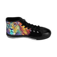 Load image into Gallery viewer, Men's Colorful Lion High-top Sneakers