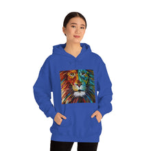 Load image into Gallery viewer, "Abstract Lion" Unisex Heavy Blend™ Hooded Sweatshirt