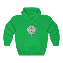 Load image into Gallery viewer, "Mandala Lion Head" Unisex Heavy Blend™ Hooded Sweatshirt