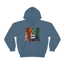 Load image into Gallery viewer, "Abstract Lion" Unisex Heavy Blend™ Hooded Sweatshirt
