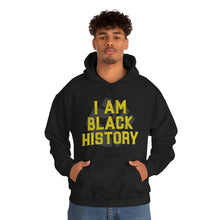 Load image into Gallery viewer, "I Am Black History" Unisex Heavy Blend™ Hooded Sweatshirt