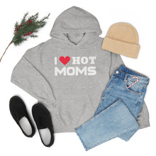 Load image into Gallery viewer, "I Love Hot Moms" Unisex Heavy Blend™ Hooded Sweatshirt