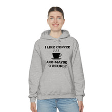 Load image into Gallery viewer, "I Like Coffee" Unisex Heavy Blend™ Hooded Sweatshirt