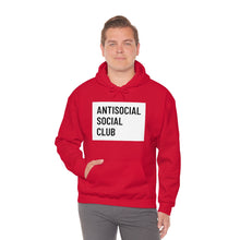 Load image into Gallery viewer, "Antisocial Social Club" Unisex Heavy Blend™ Hooded Sweatshirt