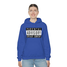 Load image into Gallery viewer, "Parental Advisory" Unisex Heavy Blend™ Hooded Sweatshirt