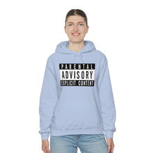 Load image into Gallery viewer, "Parental Advisory" Unisex Heavy Blend™ Hooded Sweatshirt