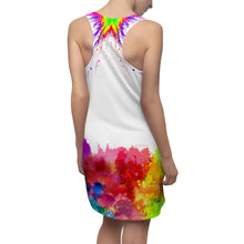 Load image into Gallery viewer, Women's "Floral Lion" Racerback Dress