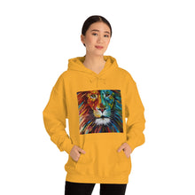 Load image into Gallery viewer, "Abstract Lion" Unisex Heavy Blend™ Hooded Sweatshirt