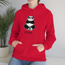 Load image into Gallery viewer, "Panda Nope" Unisex Heavy Blend™ Hooded Sweatshirt
