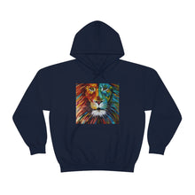 Load image into Gallery viewer, "Abstract Lion" Unisex Heavy Blend™ Hooded Sweatshirt
