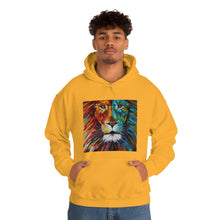 Load image into Gallery viewer, "Abstract Lion" Unisex Heavy Blend™ Hooded Sweatshirt