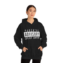 Load image into Gallery viewer, "Parental Advisory" Unisex Heavy Blend™ Hooded Sweatshirt