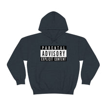 Load image into Gallery viewer, "Parental Advisory" Unisex Heavy Blend™ Hooded Sweatshirt