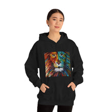 Load image into Gallery viewer, "Abstract Lion" Unisex Heavy Blend™ Hooded Sweatshirt