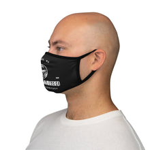 Load image into Gallery viewer, Unisex "Savage Hummingbird" Black Fitted Polyester Face Mask