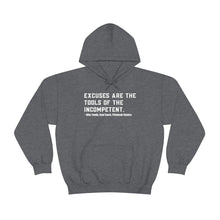 Load image into Gallery viewer, "Excuses" Unisex Heavy Blend™ Hooded Sweatshirt