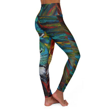Load image into Gallery viewer, Woman's "Lion" High Waisted Yoga Leggings