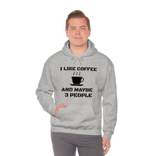 Load image into Gallery viewer, "I Like Coffee" Unisex Heavy Blend™ Hooded Sweatshirt