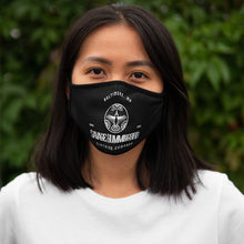 Load image into Gallery viewer, Unisex "Savage Hummingbird" Black Fitted Polyester Face Mask