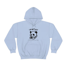 Load image into Gallery viewer, "Not Lazy Panda" Unisex Heavy Blend™ Hooded Sweatshirt