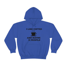 Load image into Gallery viewer, "I Like Coffee" Unisex Heavy Blend™ Hooded Sweatshirt
