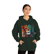 Load image into Gallery viewer, "Abstract Lion" Unisex Heavy Blend™ Hooded Sweatshirt