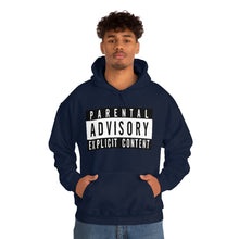 Load image into Gallery viewer, "Parental Advisory" Unisex Heavy Blend™ Hooded Sweatshirt